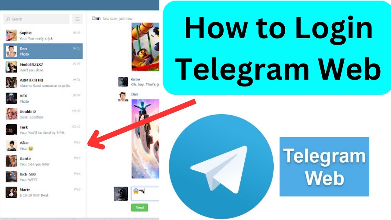 Adding people on Telegram